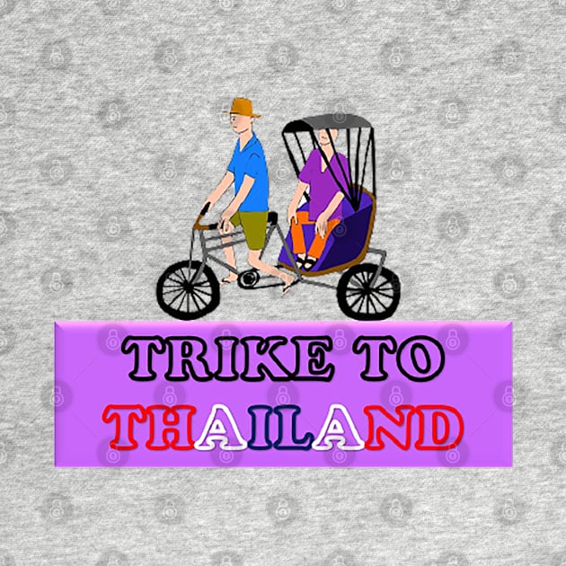 Trike to Thailand - Three - Wheeled Cycle by drawkwardly